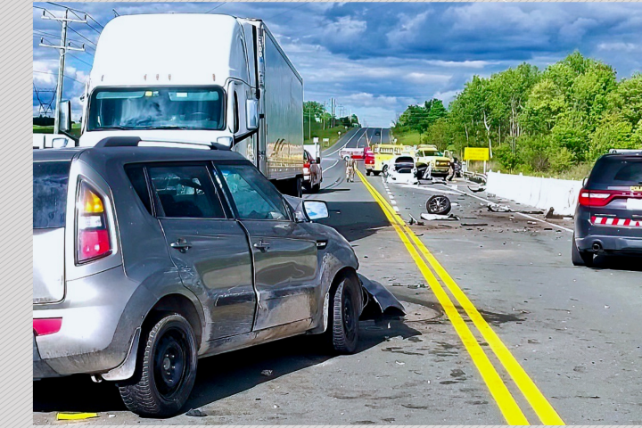 Hwy 7 head-on collision near Norwood sends 2 to hospital: Peterborough County OPP