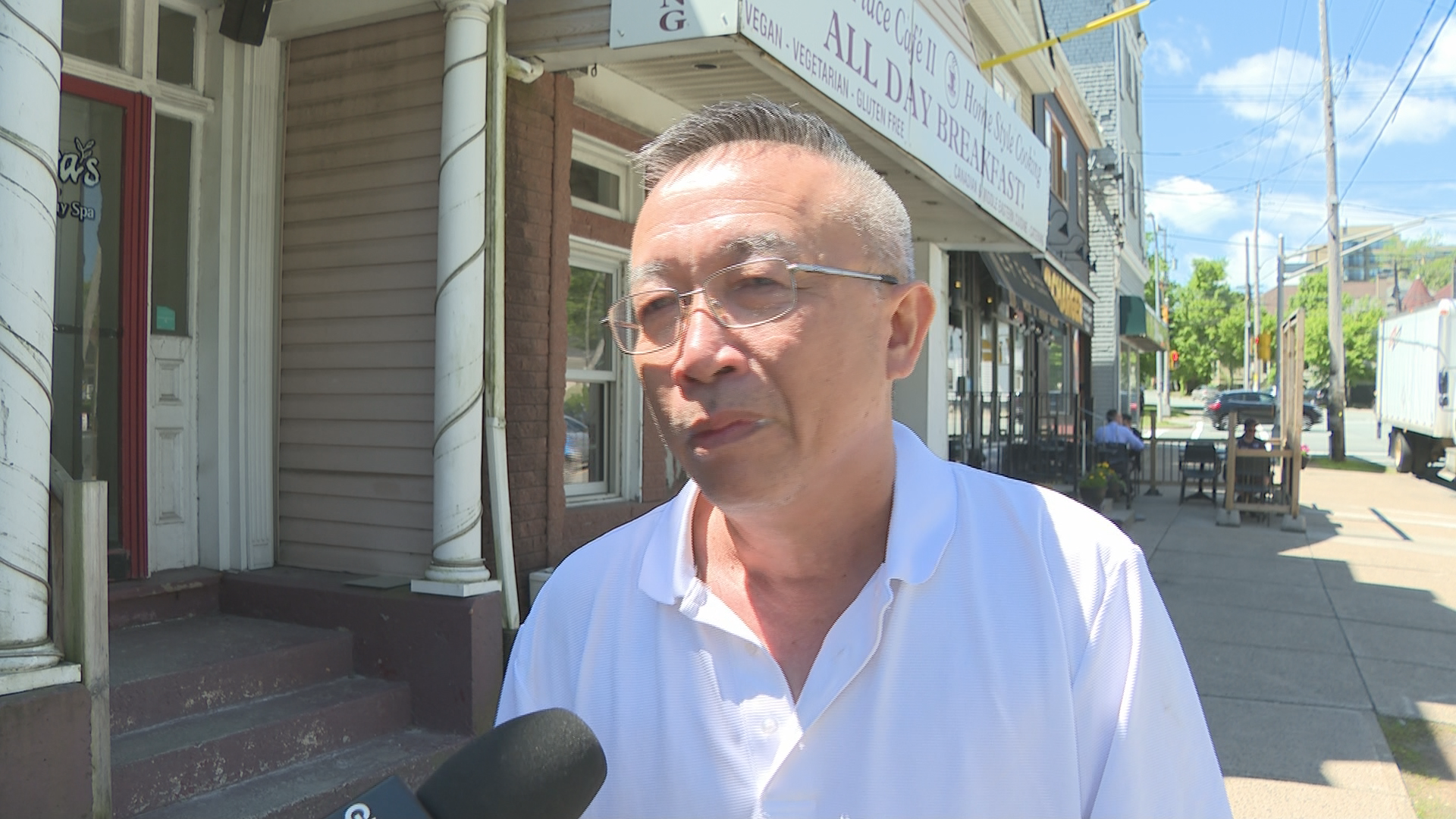 Kong On Jean, owner of Jean’s Chinese Restaurant in Halifax, says he’s at risk of losing everything he’s built over the past 20 years due to an approved commercial-residential development project on Spring Garden Road.