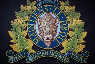 A file photo of the RCMP logo.