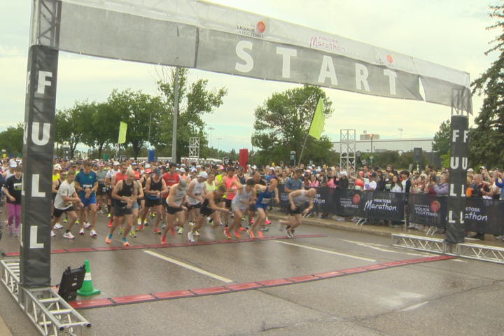 Manitoba Marathon takes over Winnipeg streets