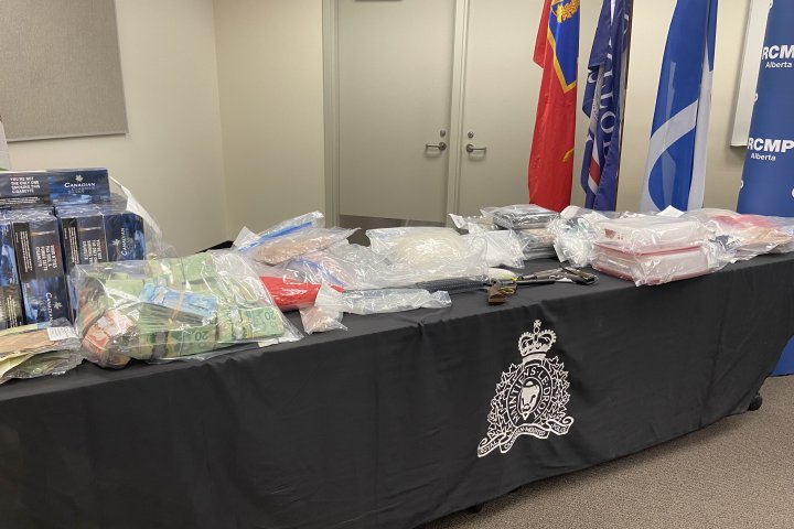 Strathcona County RCMP make ‘largest single’ drug bust in detachment’s history