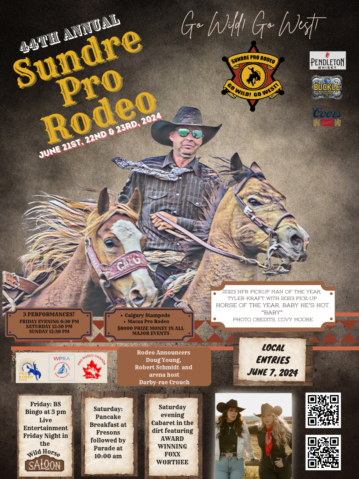 44th Annual Sundre Pro Rodeo - image