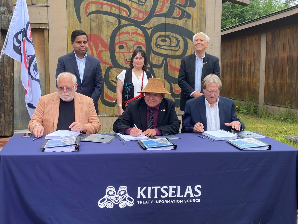 Първа нация в северозападната част на пр н е направи критична стъпка