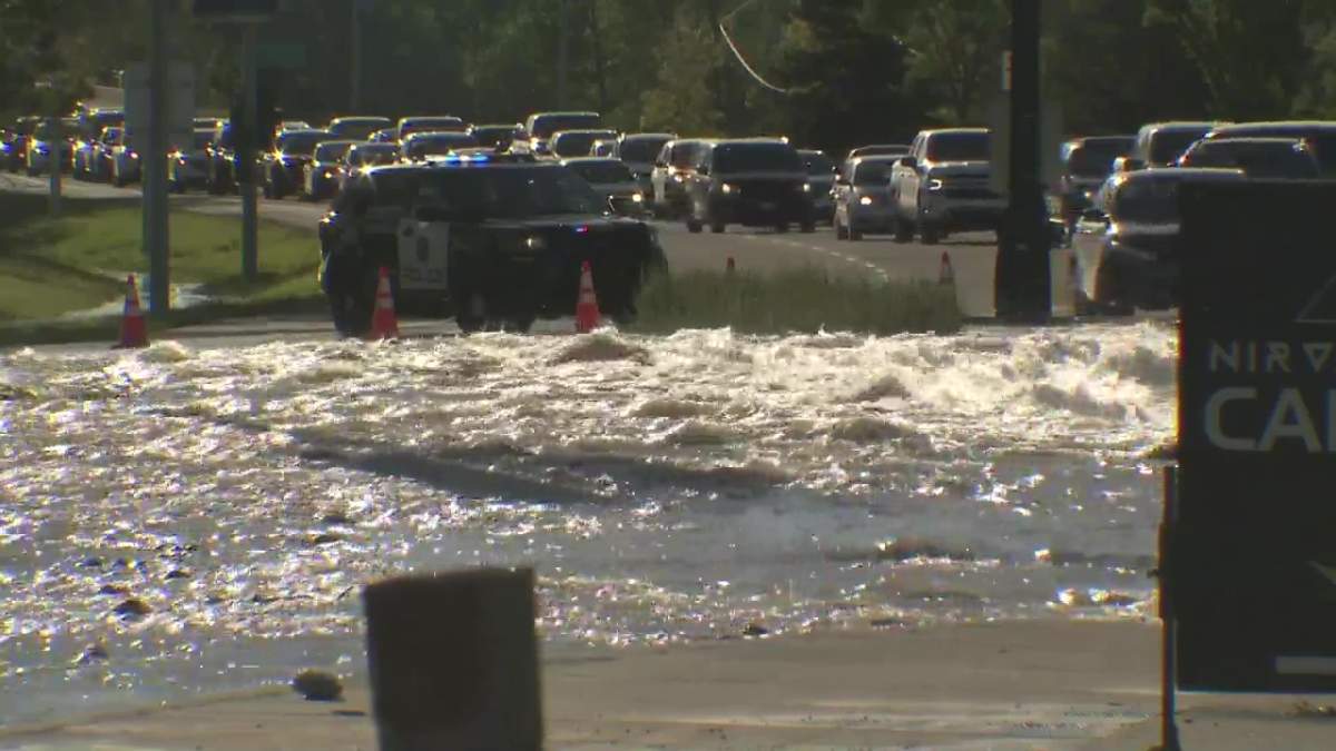 The City of Calgary issued a critical water supply alert Thursday, June 6, 2024, as the fallout from a water main break the night before continued to escalate.