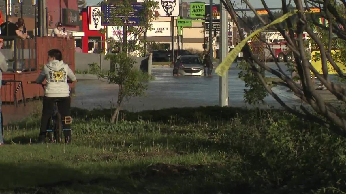 The City of Calgary issued a critical water supply alert Thursday, June 6, 2024, as the fallout from a water main break the night before continued to escalate.