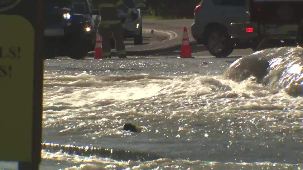 The City of Calgary issued a critical water supply alert Thursday, June 6, 2024, as the fallout from a water main break the night before continued to escalate.