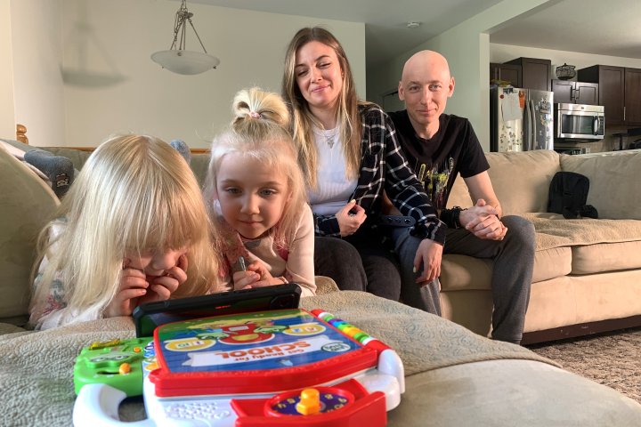 Ukrainian family flees war to Okanagan, but husband now diagnosed with cancer