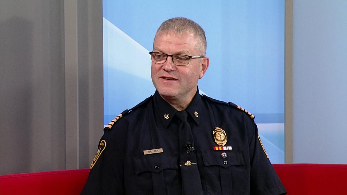 Saskatoon Fire Chief Doug Wegren spoke about the evolution of the fire department and plans for the future.