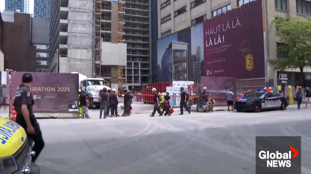 Quebec construction worker dies after equipment falls on him, investigation underway