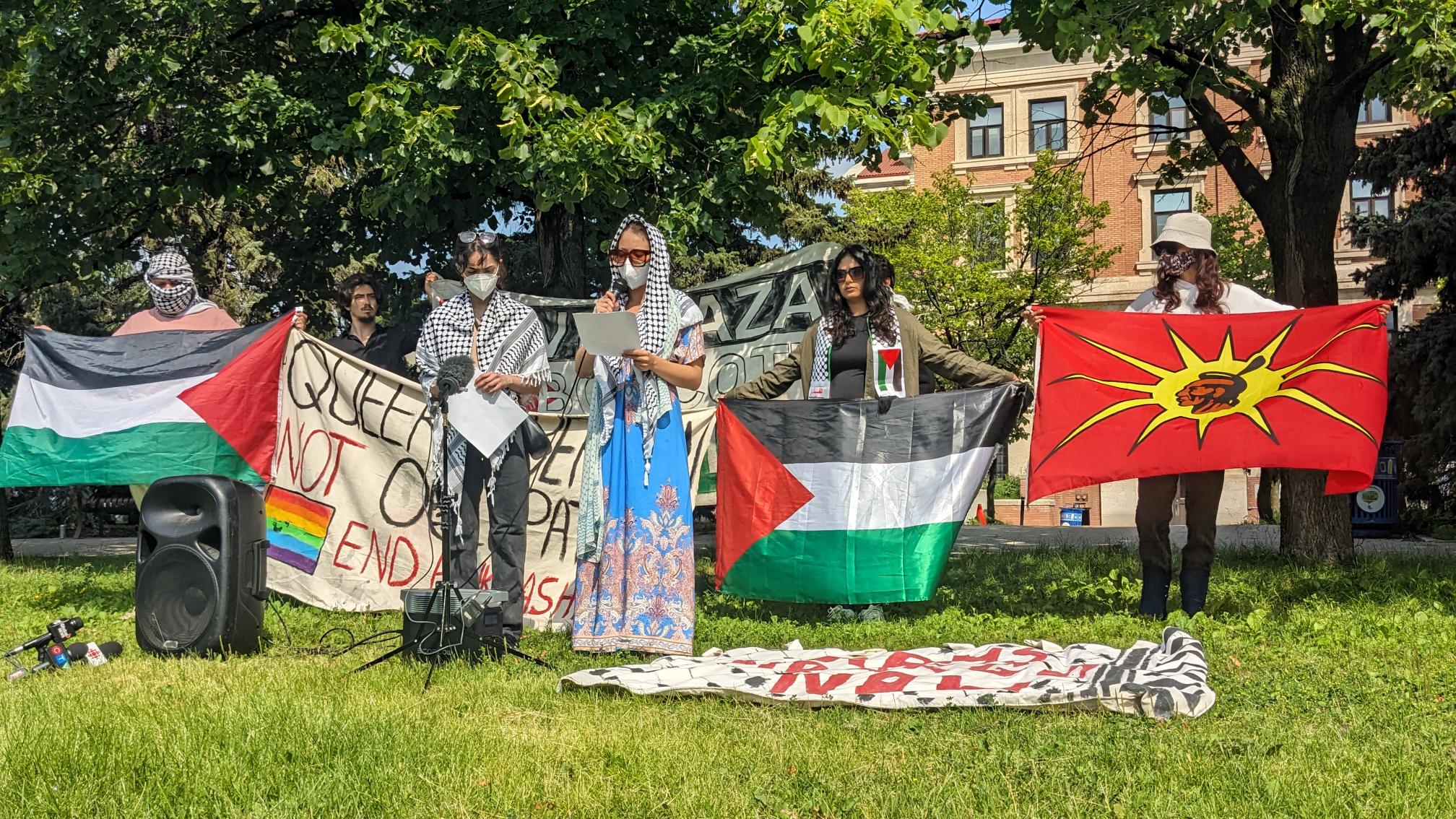 Pro-Palestinian encampment at University of Manitoba dismantled after 2 months