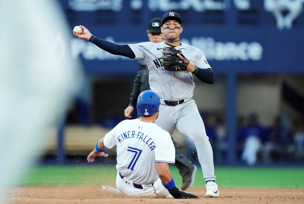 Jays place Kiner-Falefa on 10-day IL