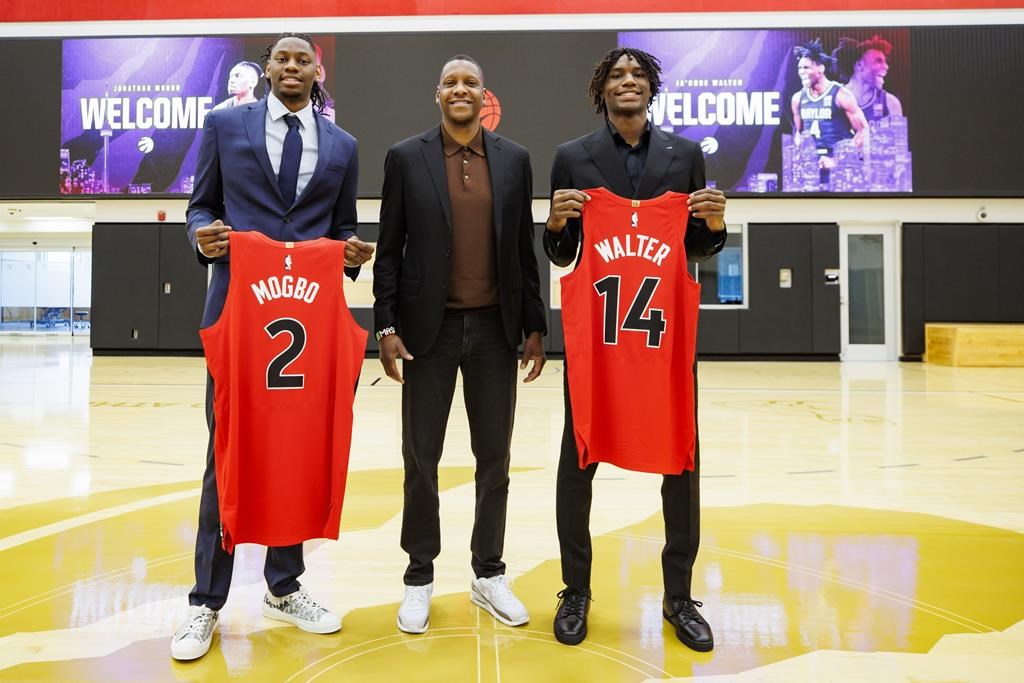 Raptors sign three 2024 draft picks