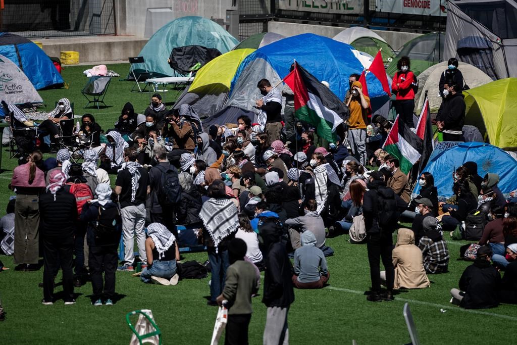 Vancouver Island University tells pro-Palestinian protesters to vacate encampment