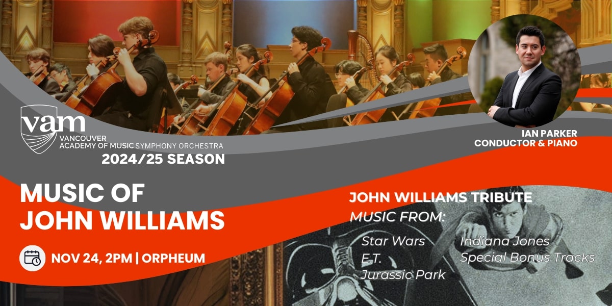 VAM Symphony Orchestra: Music of John Williams - image