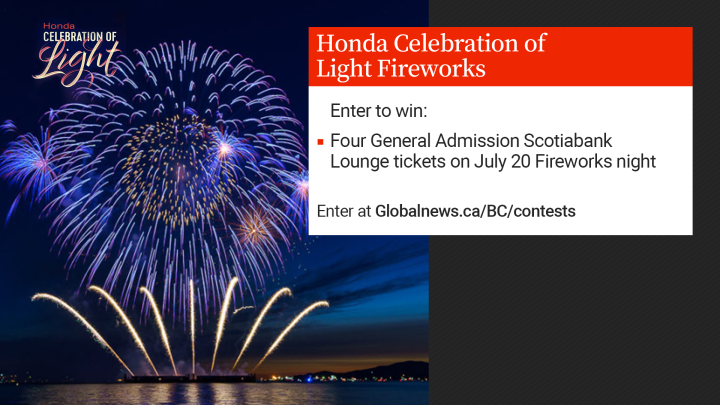 Honda Celebration of Light Contest - July 20th Fireworks