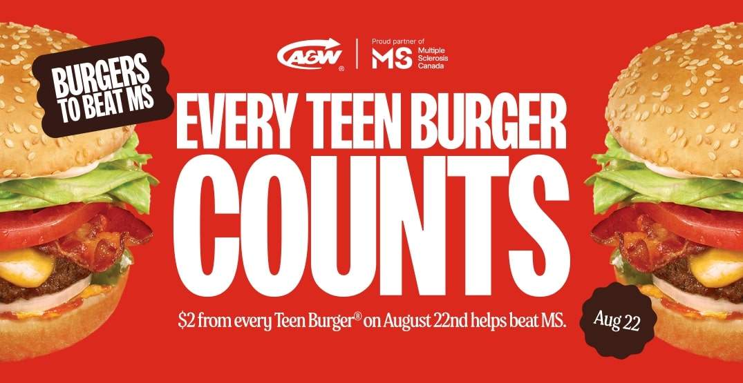 Celebrate A&W Burgers to Beat MS Day on August 22 - image