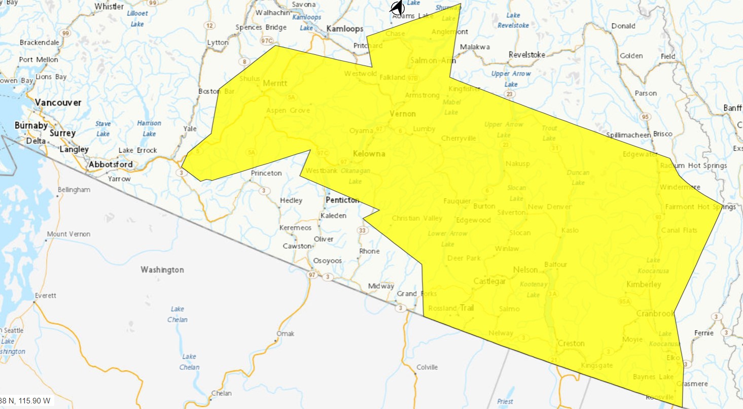 Издадено е наблюдение за силна гръмотевична буря за голяма част