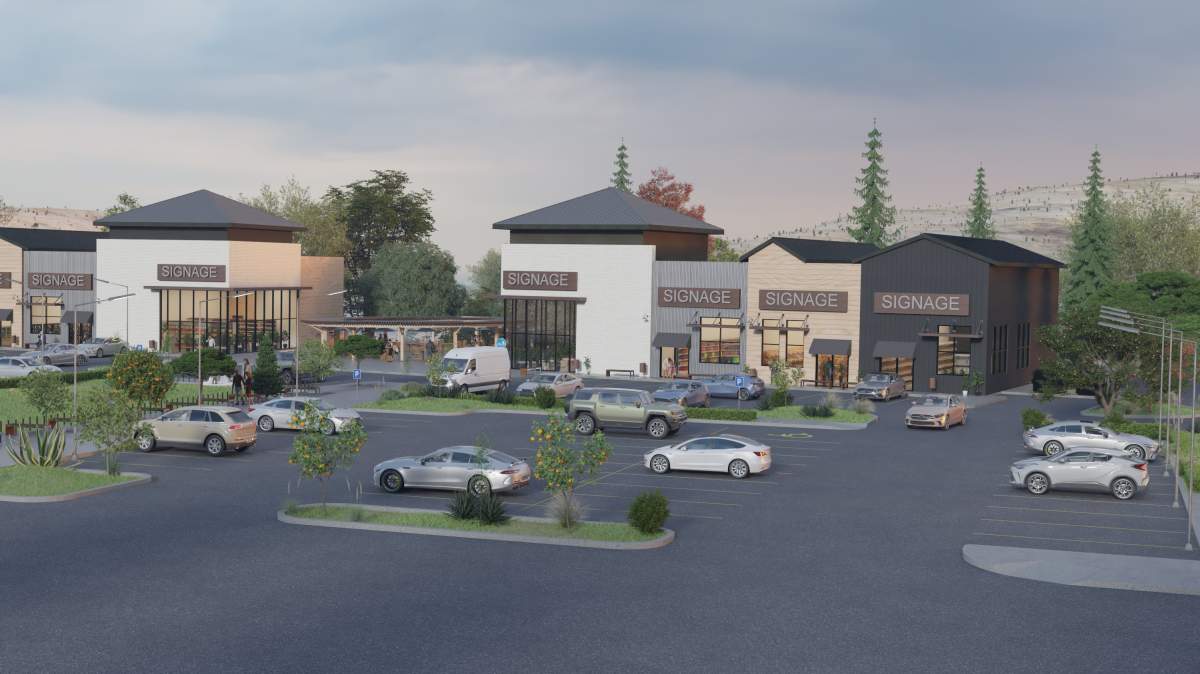 An artist’s rendition of what Gateway 286 could look like. The project will be located at the former rest stop at the junction of the Coquihalla Highway and the Okanagan Connector.