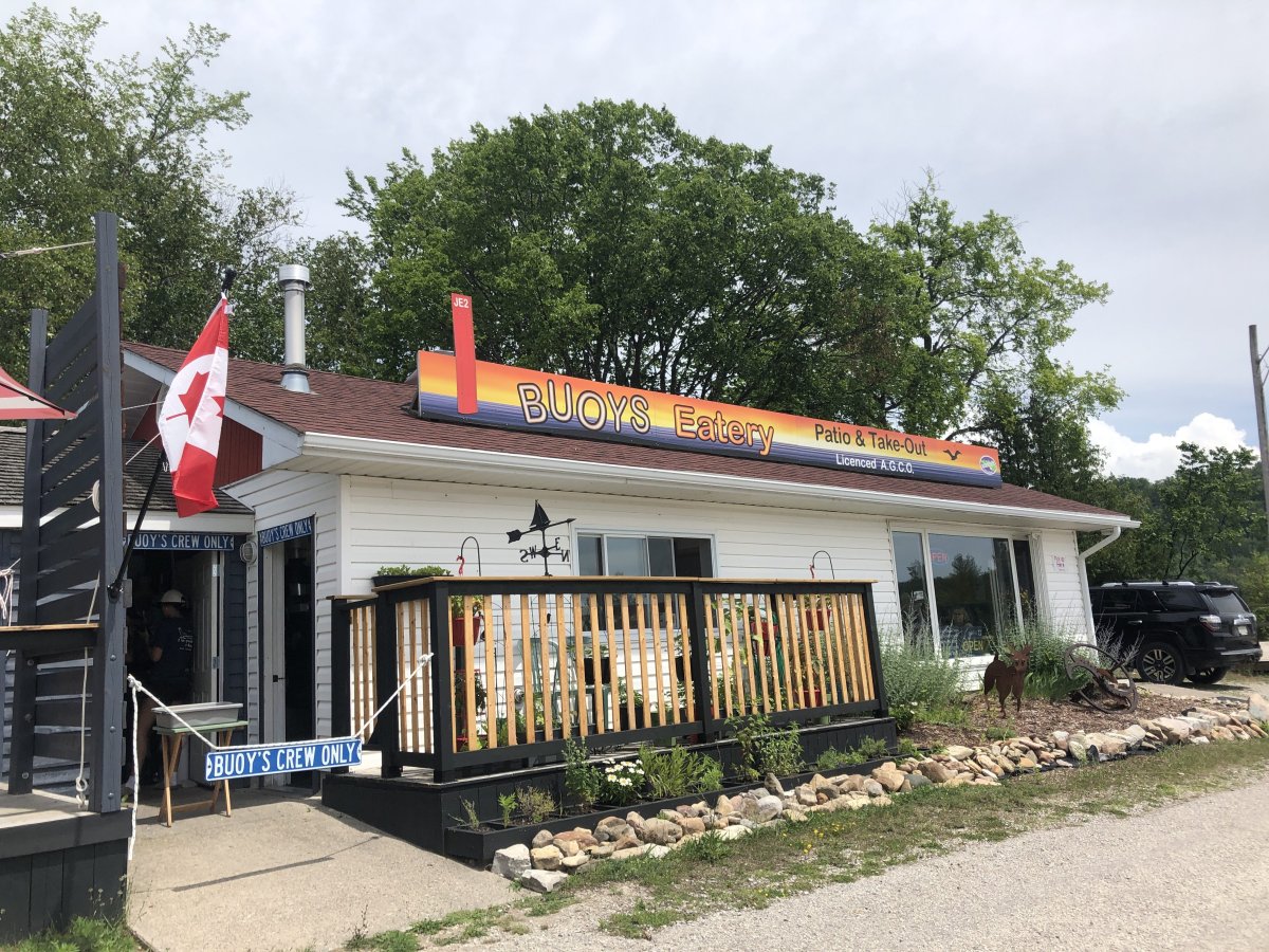 Buoy's Eatery and Take Out in Gore Bay on July 7, 2024