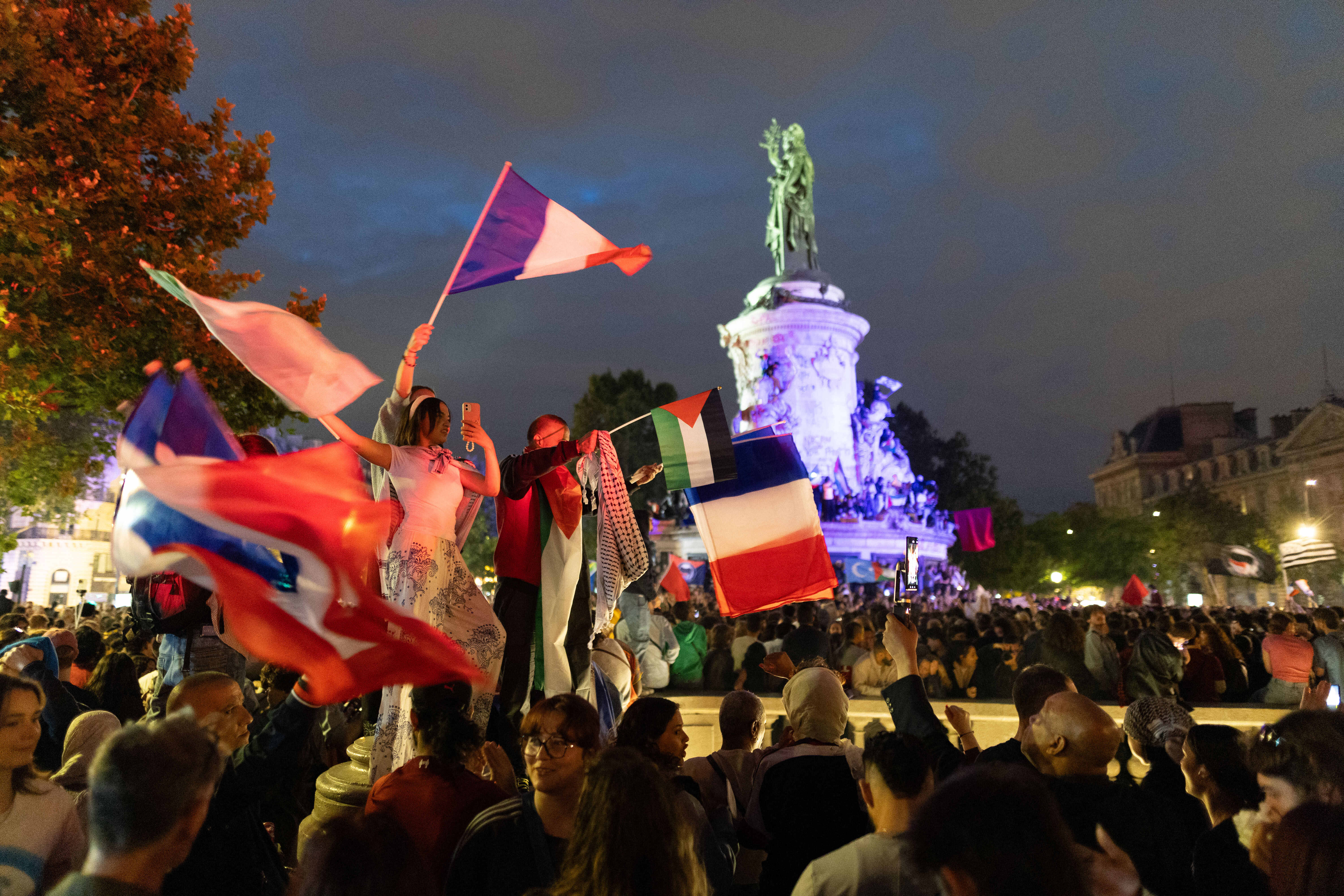 French vote gives leftists most seats over far-right, but leaves hung parliament and deadlock