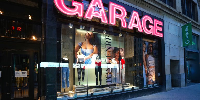 Garage clothing rebrand draws backlash over racy ad: 'More like GarBage'