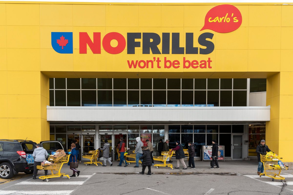 A No Frills store.