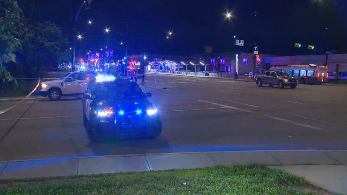 Calgary police were investigating a report of a bus hitting a pedestrian in the area of 17th Avenue Southeast and 44th Street Southeast at about 12:20 a.m. on July 2, 2024.