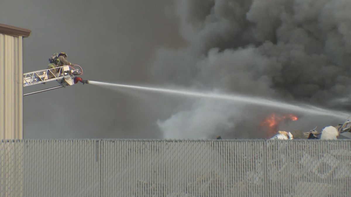 Calgary firefighters were called to the blaze in the 3400 block of Odgen Road Southeast at about 8:45 p.m. on July 11, 2024.