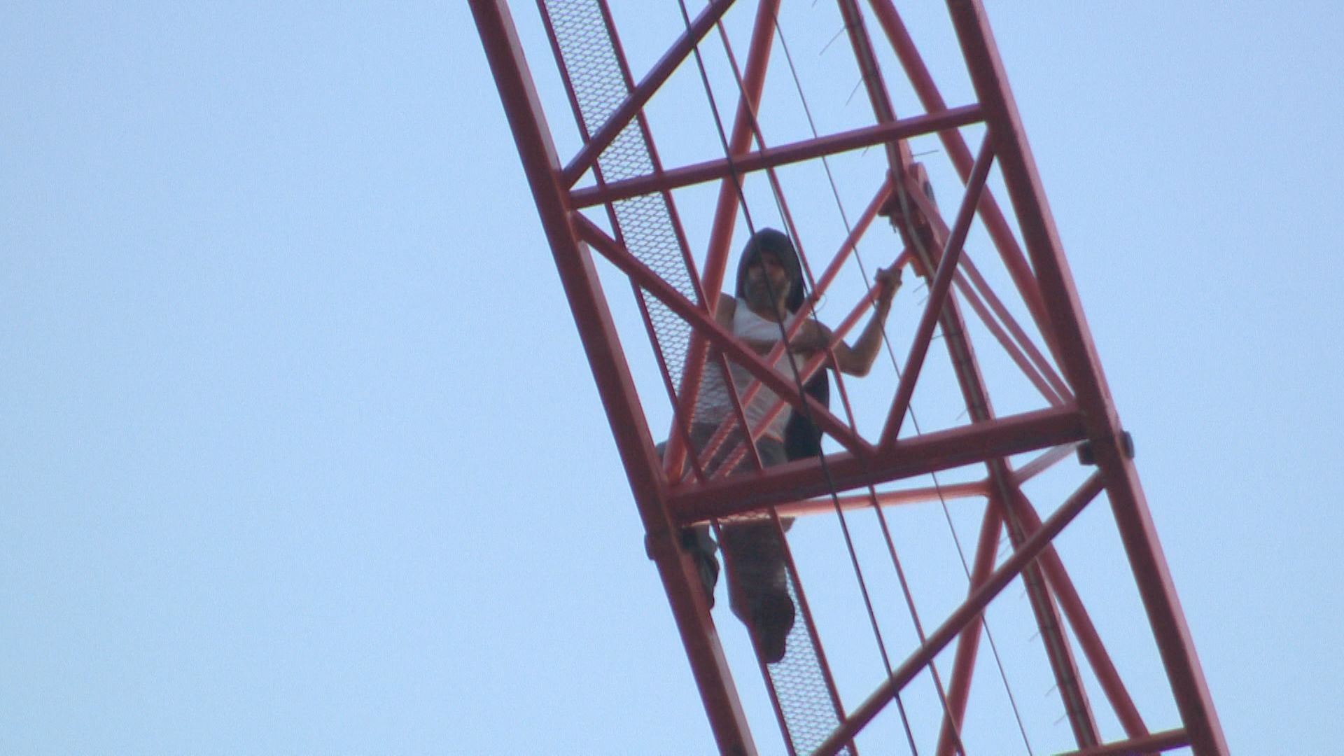 Улица в центъра на Келоуна Британска Колумбия беше затворена за