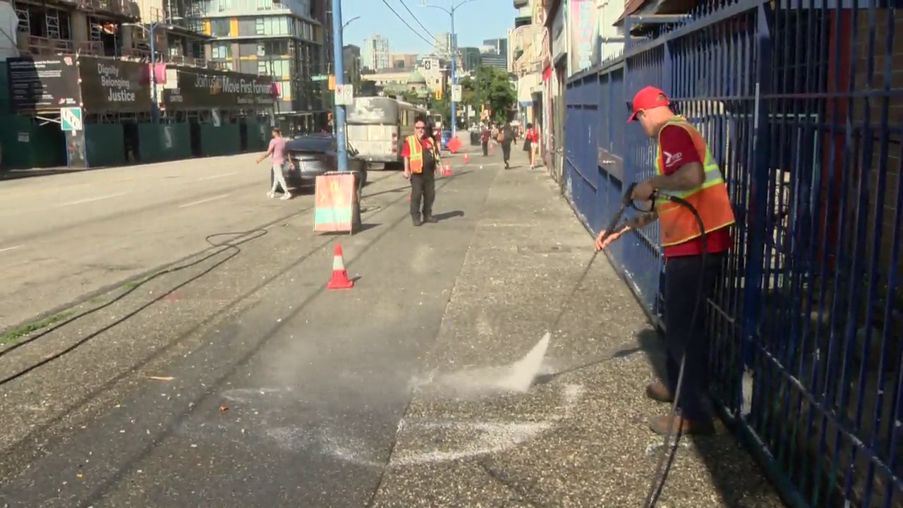 Vancouver finds cash to keep Downtown Eastside toilets, street cleaning going to year-end