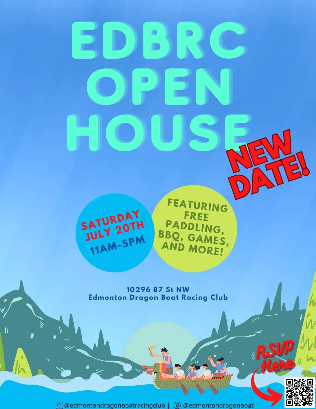 Edmonton Dragon Boat Racing Club 2024 Open House - image