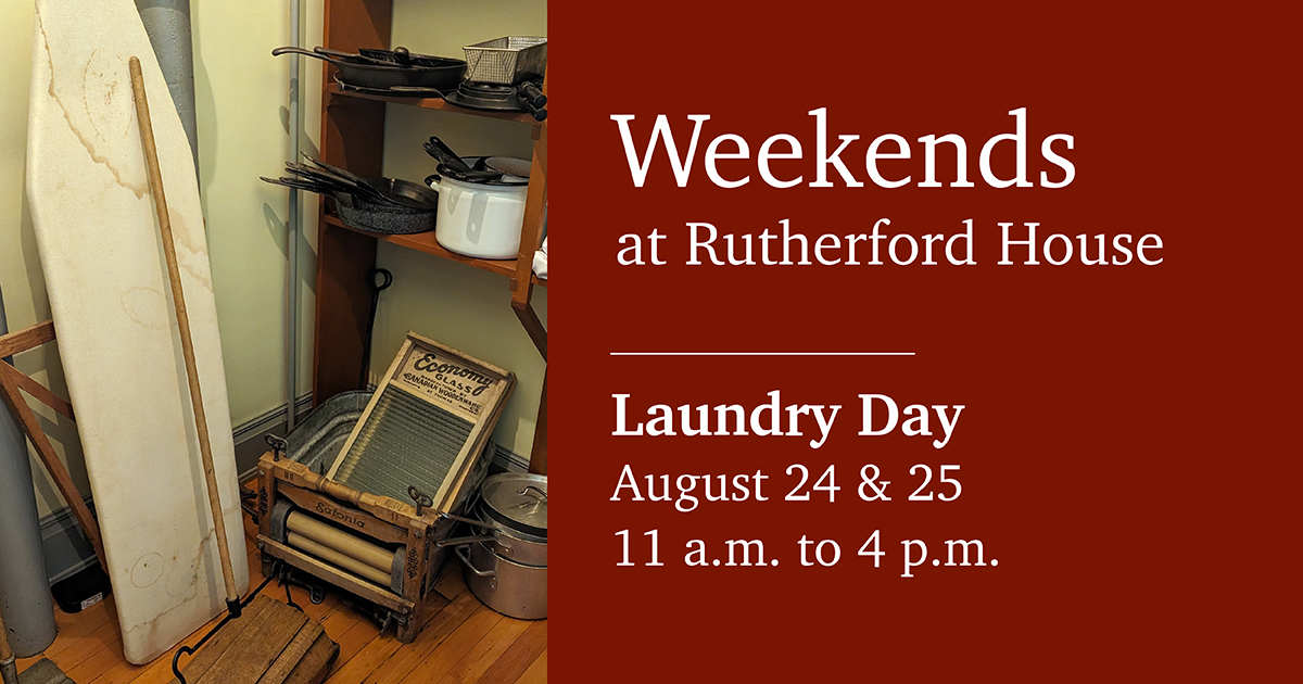 Weekends at Rutherford House – Laundry Day - image