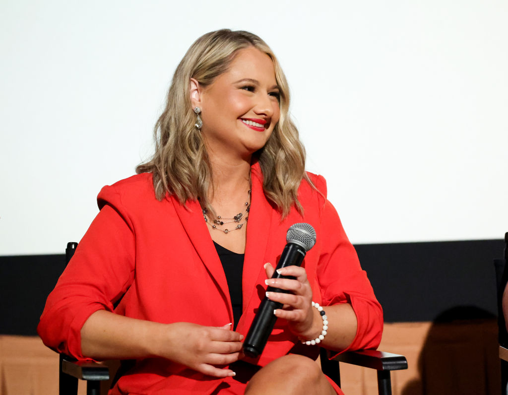 Gypsy Rose Blanchard speaks onstage during "An Evening with Lifetime: Conversations On Controversies" FYC event at The Grove on May 1, 2024 in Los Angeles, California.