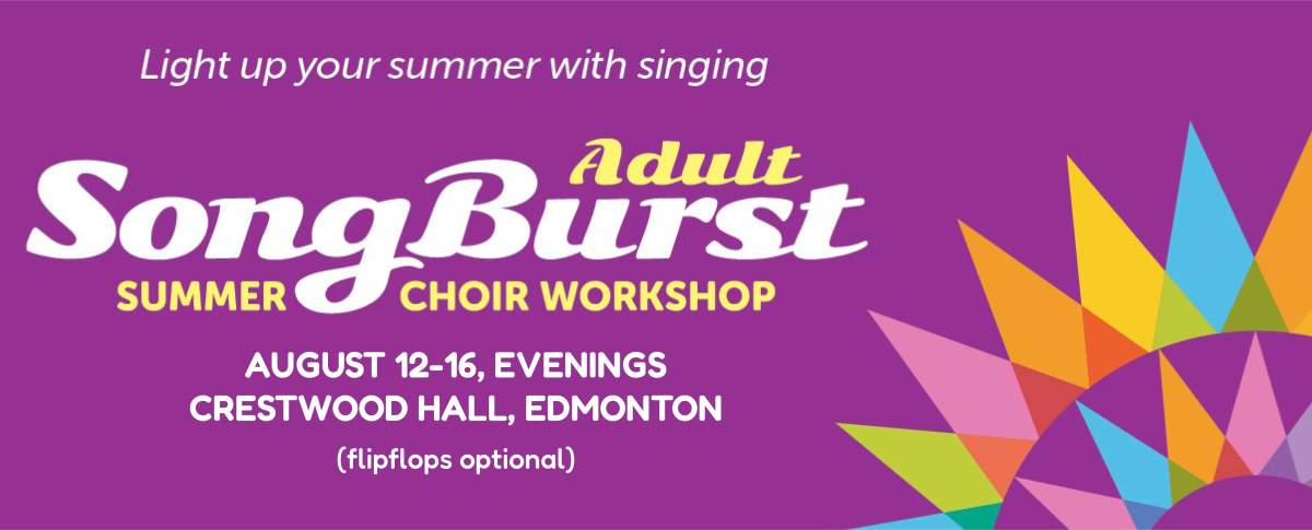 SongBurst Adult Summer Choir Workshop - image