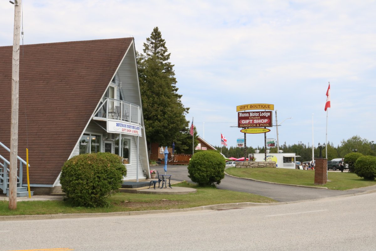 Huron Motor Lodge in South Baymouth July 3, 2024