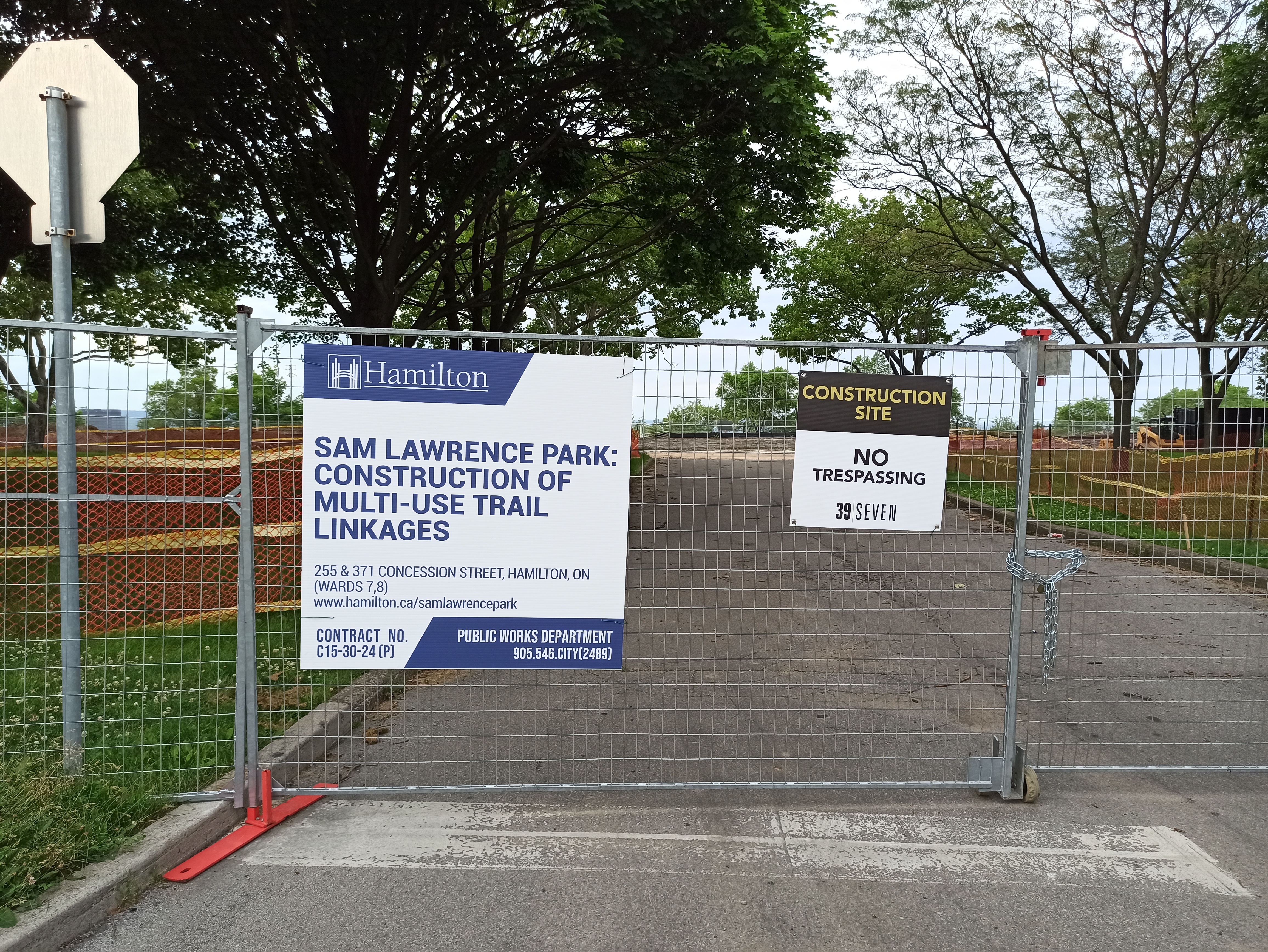 Разпоредби които направиха бъдещ Хамилтън Онтарио освобождаването на парка от