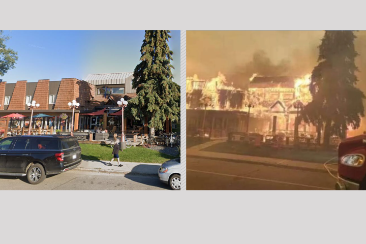 Jasper wildfire: Before-and-after photos show destruction of town