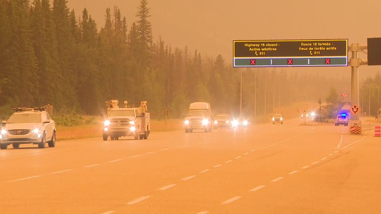 Jasper wildfire: Mayor expresses ‘pain and heartache’ as flames enter townsite