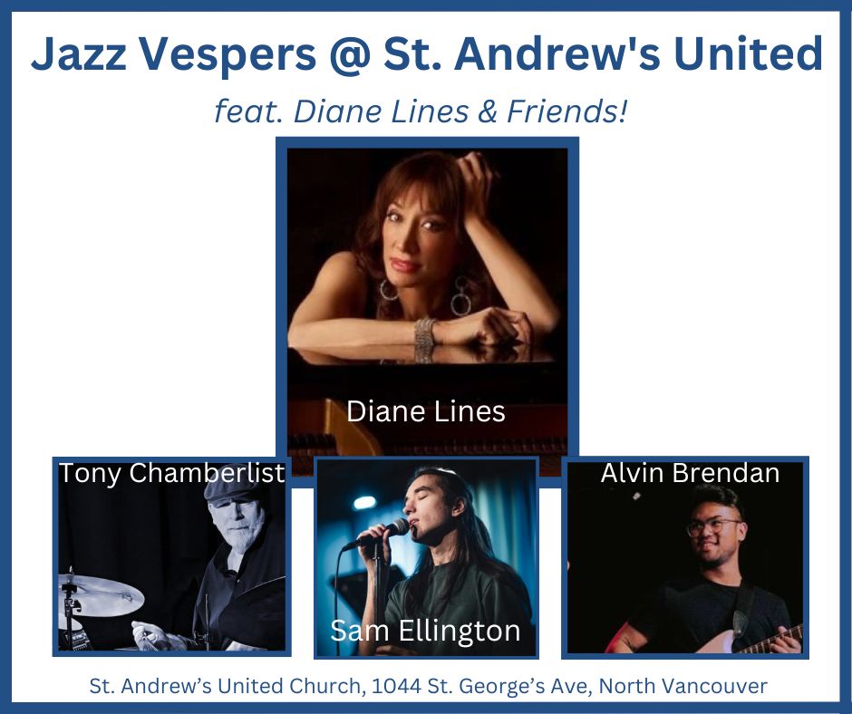 Jazz Vespers with Diane Lines & Friends - image