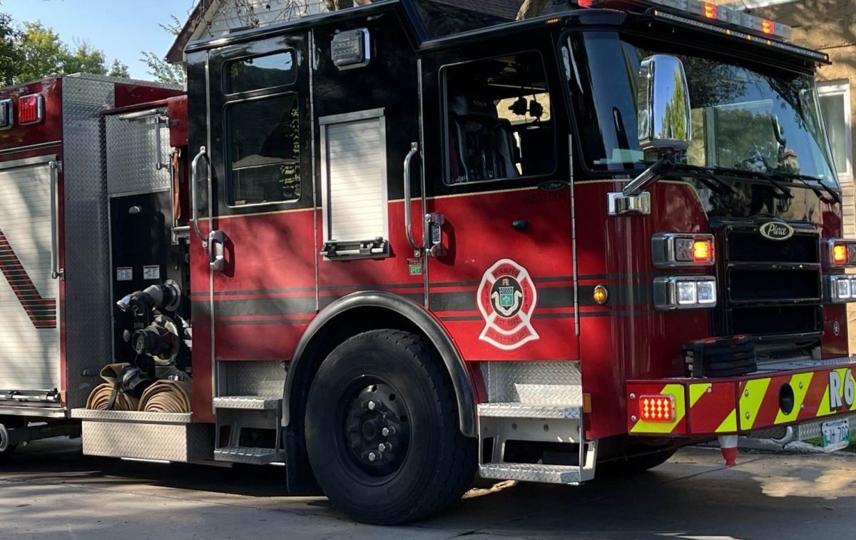 A Winnipeg fire truck is seen in this file photo.