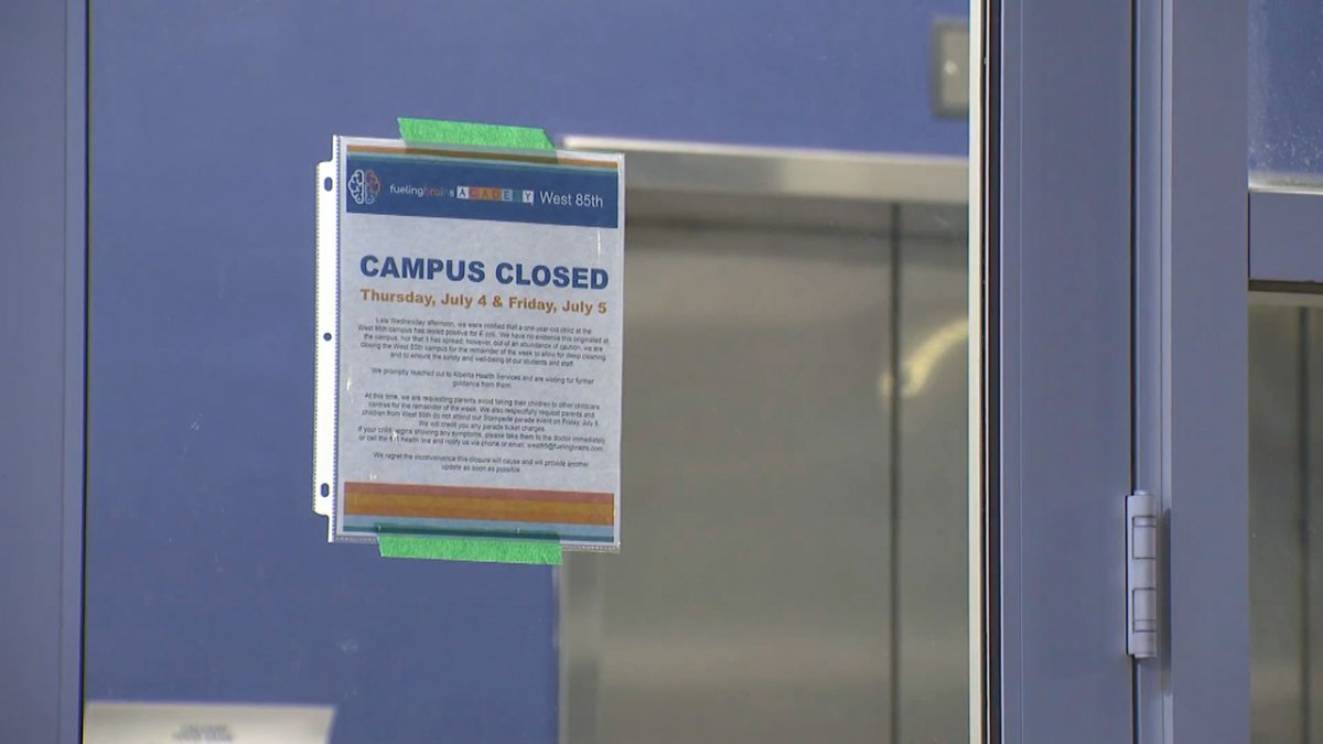 A one-year-old child who attends the West 85th campus of Fueling Brains Academy has tested positive for E.coli, prompting the daycare closure.