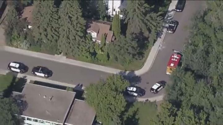 Edmonton firefighters and police officers were called to a fire that broke out at the Mill Creek Ravine on June 29, 2024.