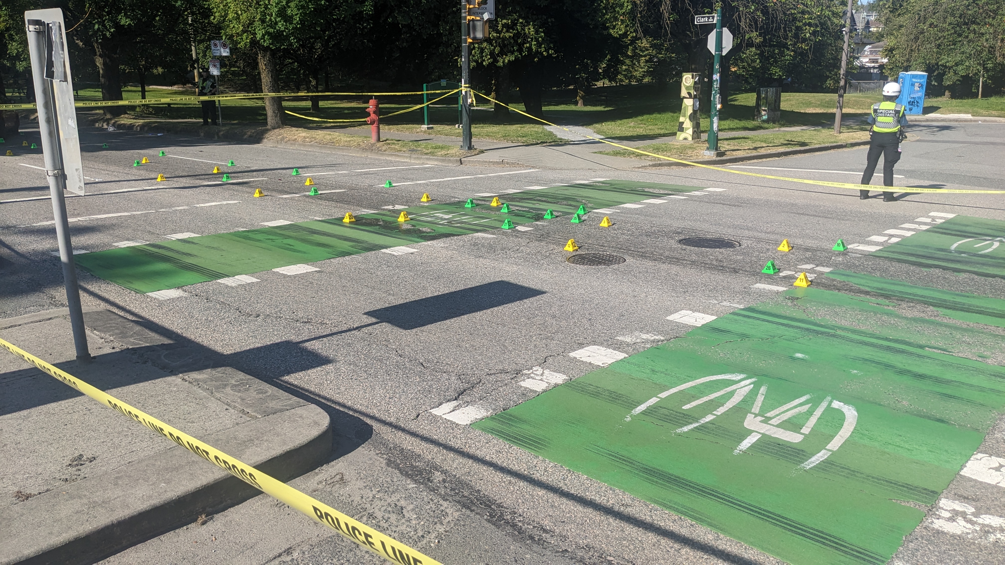 Cyclist hospitalized after vehicle collision in Vancouver