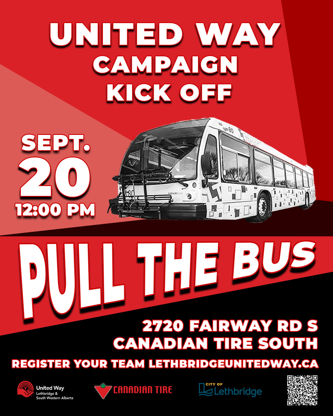 Pull The Bus United Way Campaign Kick Off - image