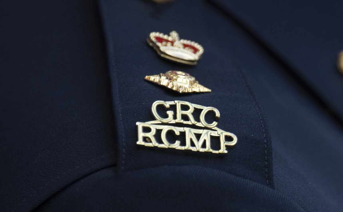 A file photo of an RCMP logo.