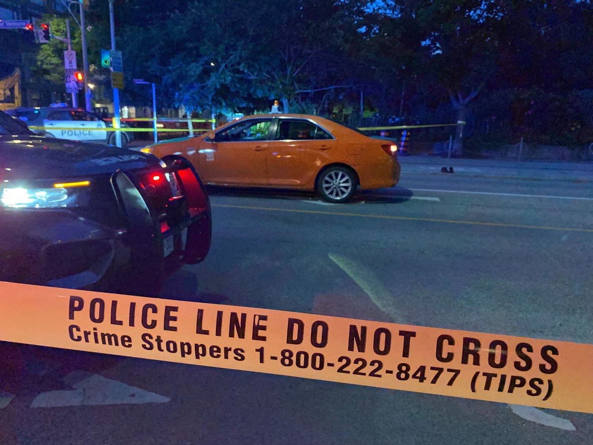 Toronto police say a taxi driver was injured after a stabbing in the downtown area.