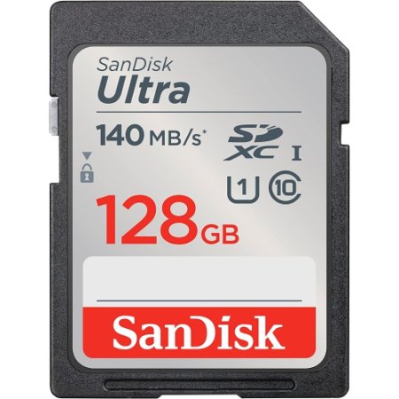 SanDisk 128GB Ultra SDXC Memory Card