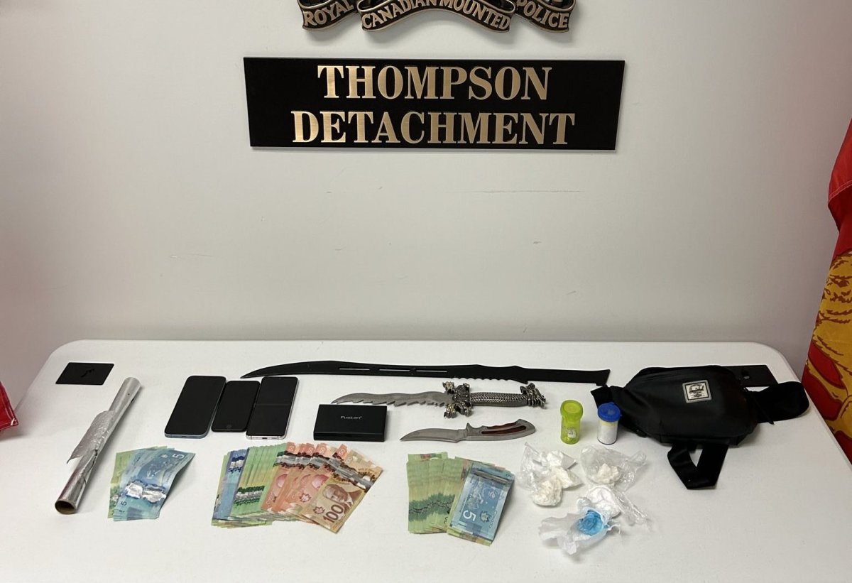 Contraband seized by RCMP in Thompson, Man.