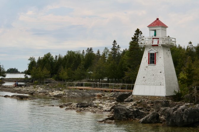 South Baymouth range light July 3, 2024 Sawyer Bogdan Global News