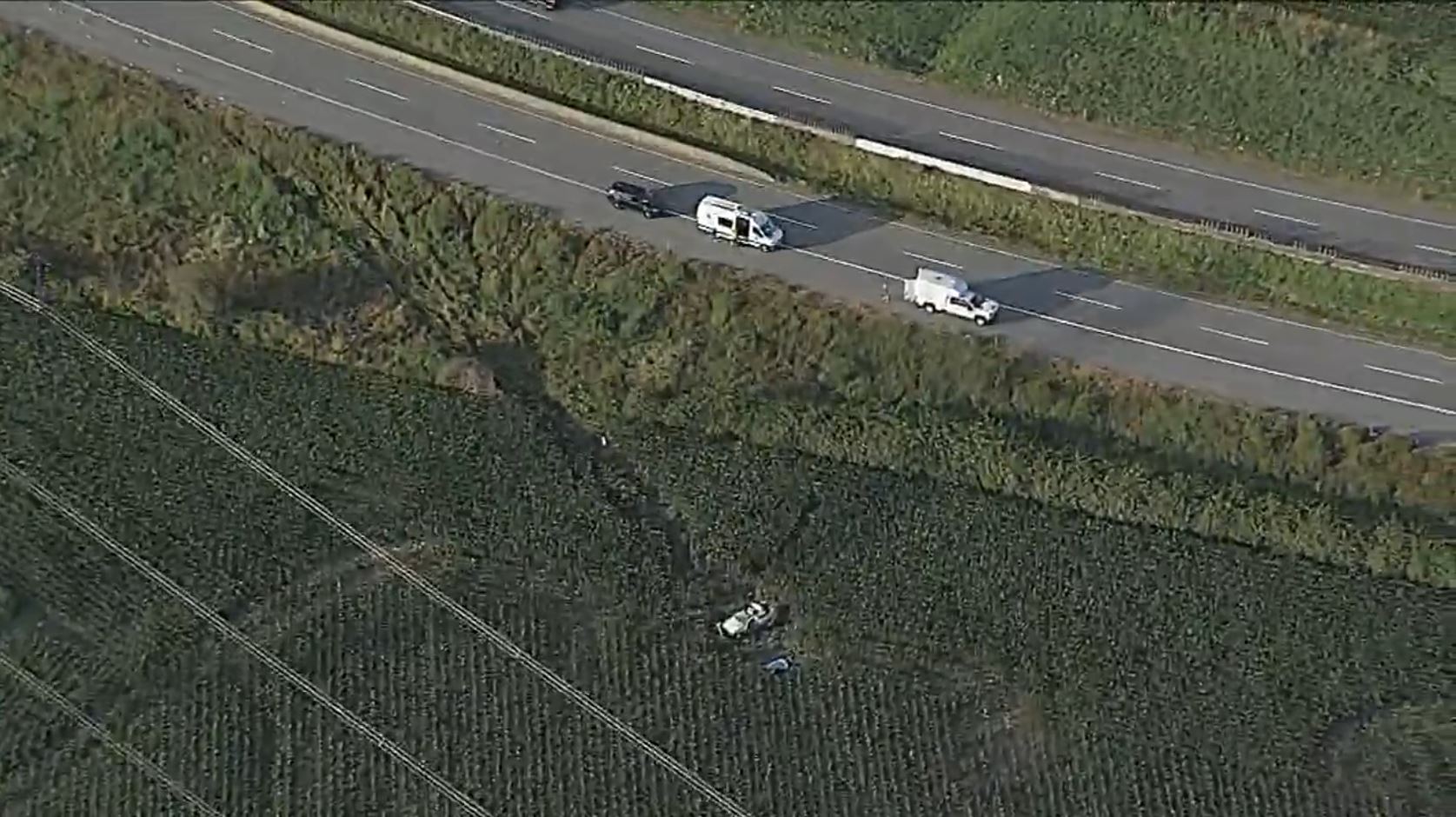 Една жена загина в нощна катастрофа на магистрала 99 в